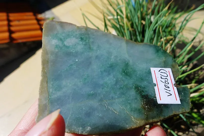 Natural Jade Rough Jadeite Raw 605g