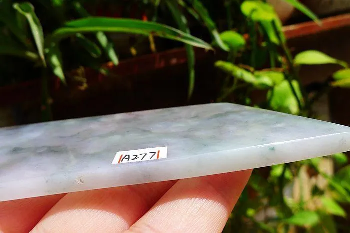 Natural Jade Rough Jadeite Raw (60g,8.8X4.2X0.5cm)