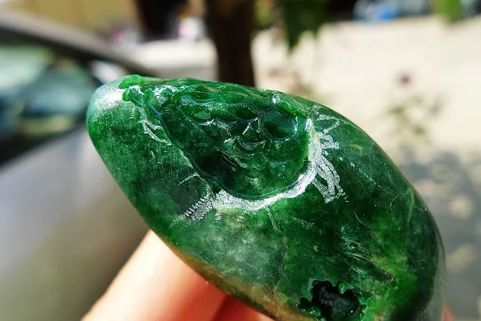 Natural Jade Rough Jadeite Raw (63g,5.1X2.6X2.3cm)