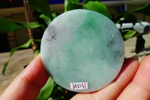 Natural Jade Rough Jadeite Raw (64g,5.6X0.75cm)