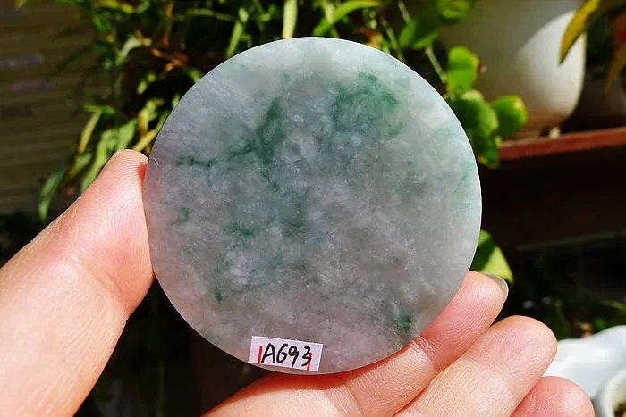 Natural Jade Rough Jadeite Raw (68g,5.55X0.8cm)