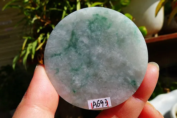Natural Jade Rough Jadeite Raw (68g,5.55X0.8cm)
