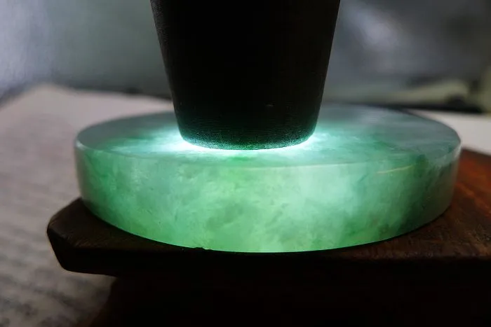 Natural Jade Rough Jadeite Raw (68g,5.55X0.8cm)