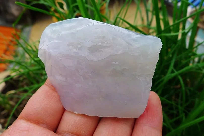 Natural Jade Rough Jadeite Raw (69g,6X4.1X1.4cm)
