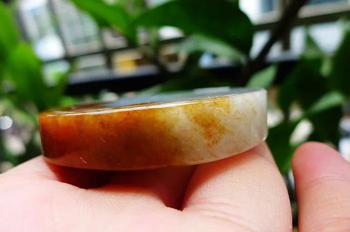 Natural Jade Rough Jadeite Raw (79g,5.5X1.0cm)