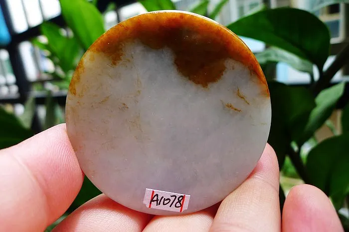 Natural Jade Rough Jadeite Raw (79g,5.5X1.0cm)
