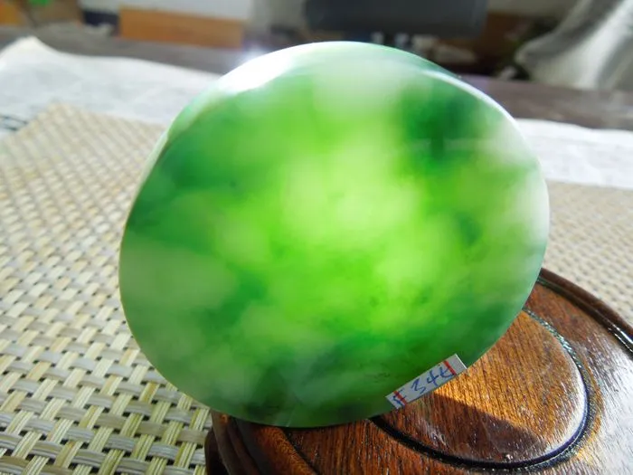 Natural Jade Rough Jadeite Raw (85g, 53X53X12mm)