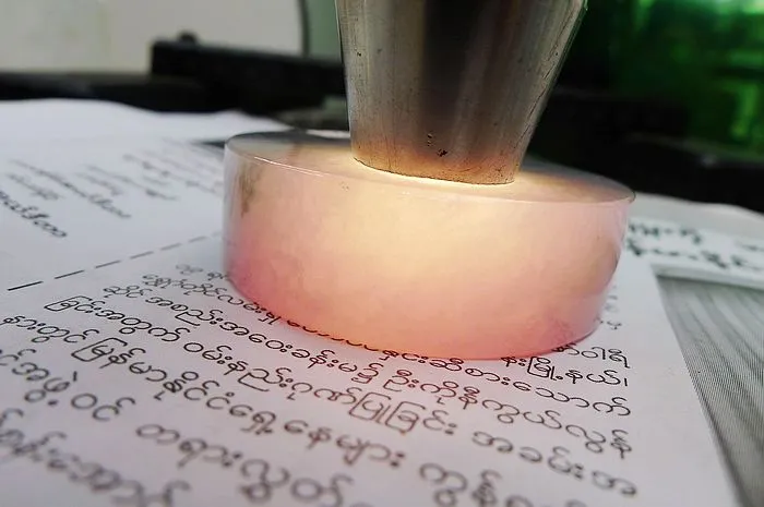 Natural Jade Rough Jadeite Raw (94g,4.8x1.5cm)