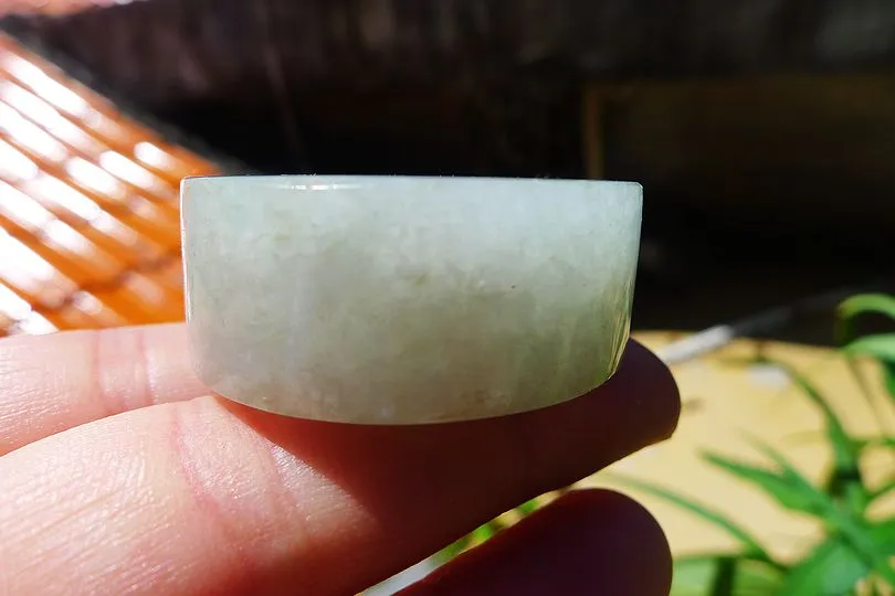 Natural Jade Rough Jadeite Raw S-(54g,3.75X3.75X1.5cm)
