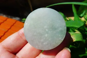 Natural Jade Rough Jadeite Raw S-(54g,3.75X3.75X1.5cm)