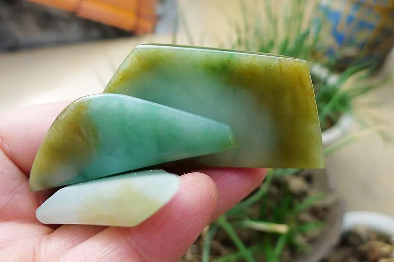 Natural Jade Rough Jadeite Raw S-75g