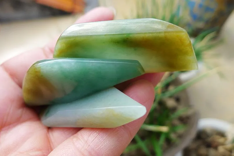Natural Jade Rough Jadeite Raw S-75g