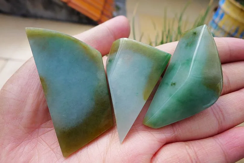 Natural Jade Rough Jadeite Raw S-75g