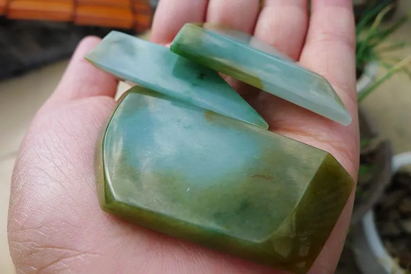 Natural Jade Rough Jadeite Raw S-75g