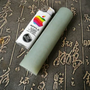 Natural Kunlun Jade Rough Nephrite Raw (161g, 10.5X2.5X2.5cm)