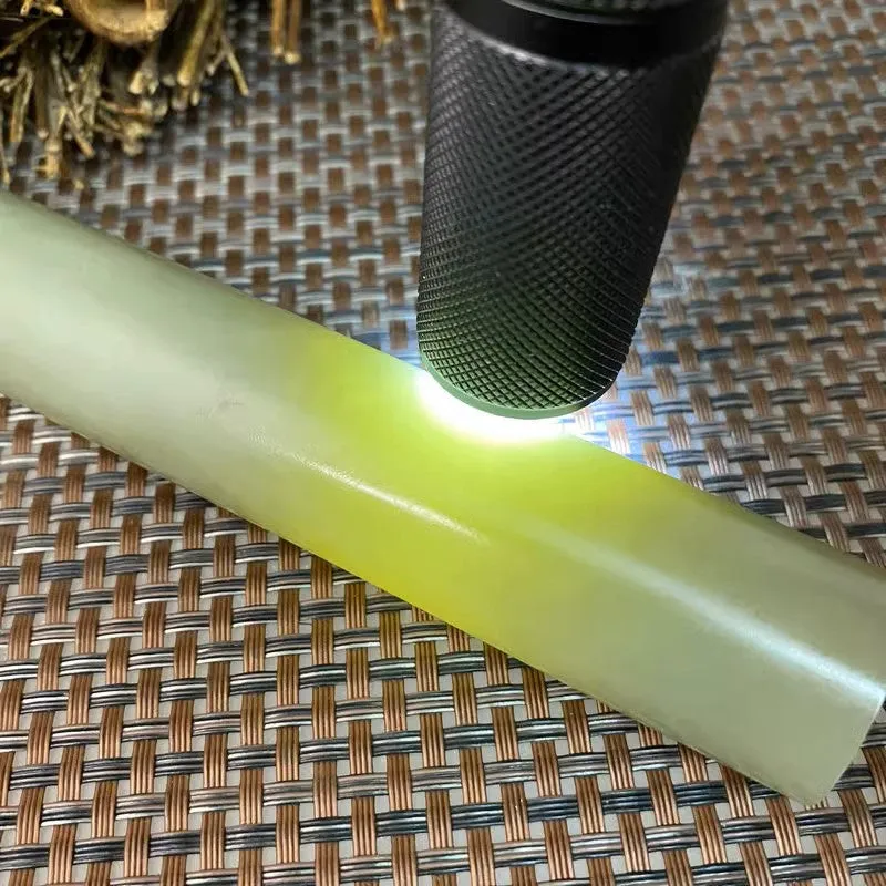 Natural Kunlun Jade Rough Nephrite Raw (216g,14.8X2.5cm)