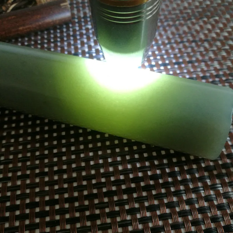 Natural Kunlun Jade Rough Nephrite Raw (367g,16X3.1cm)