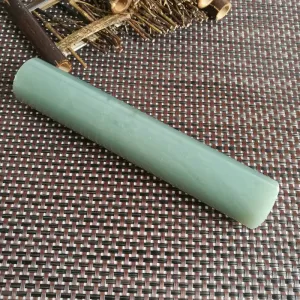 Natural Kunlun Jade Rough Nephrite Raw (367g,16X3.1cm)