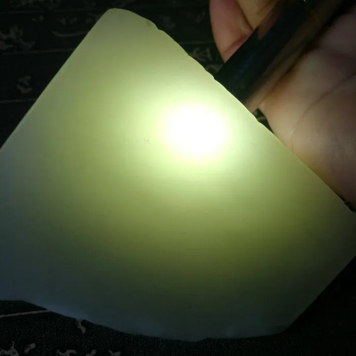 Natural Kunlun Jade Rough Nephrite Raw (371g, 8X8X5.5cm)