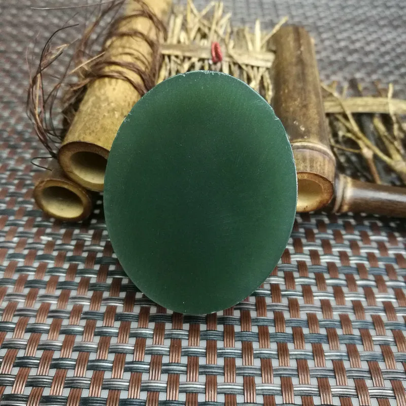 Natural Kunlun Jade Rough Nephrite Raw (66g,5.3X4.2X1.3cm)