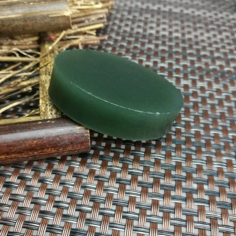 Natural Kunlun Jade Rough Nephrite Raw (66g,5.3X4.2X1.3cm)