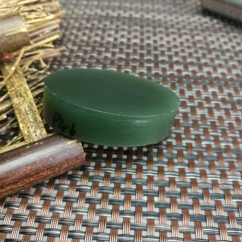 Natural Kunlun Jade Rough Nephrite Raw (66g,5.3X4.2X1.3cm)