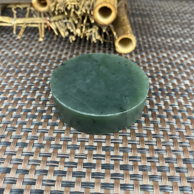 Natural Kunlun Jade Rough Nephrite Raw (87g,5.2X1.4cm)