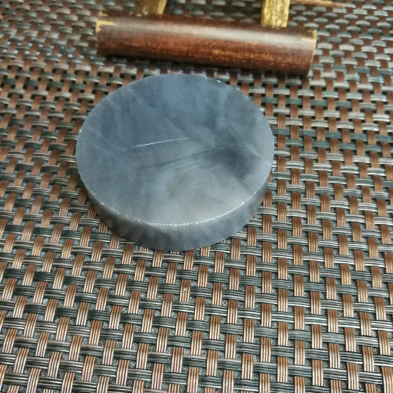 Natural Kunlun Jade Rough Nephrite Raw (90g,5.4X1.3cm)