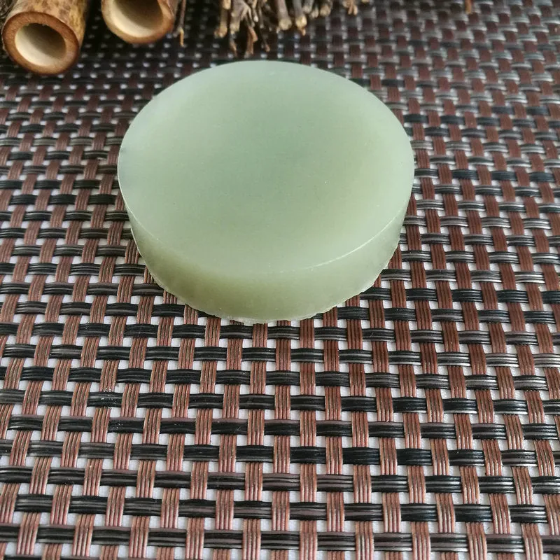 Natural Kunlun Jade Rough Nephrite Raw (93g,5.3X1.4cm)