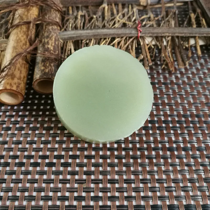 Natural Kunlun Jade Rough Nephrite Raw (93g,5.3X1.4cm)