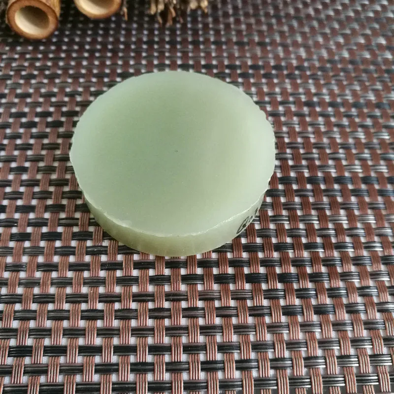 Natural Kunlun Jade Rough Nephrite Raw (93g,5.3X1.4cm)