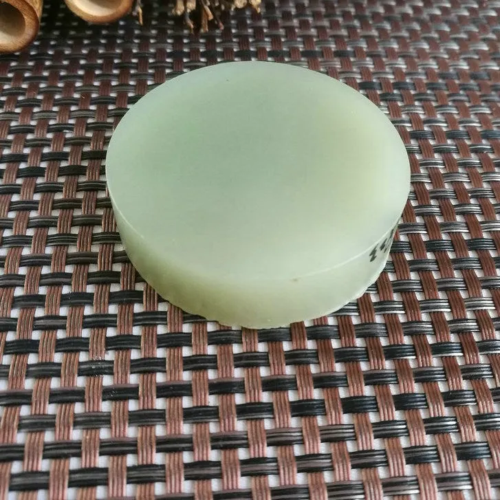 Natural Kunlun Jade Rough Nephrite Raw (93g,5.3X1.4cm)