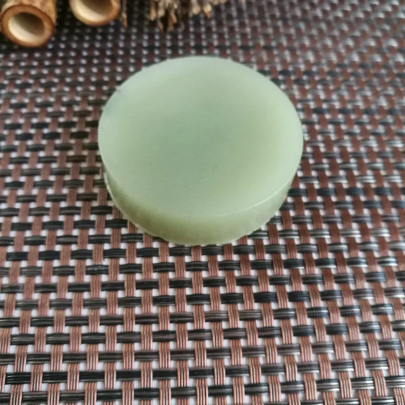 Natural Kunlun Jade Rough Nephrite Raw (93g,5.3X1.4cm)