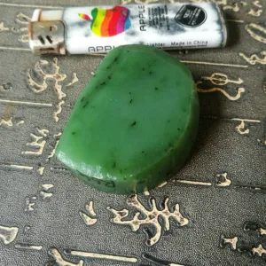 Natural Kunlun Jade Rough Nephrite Raw (95g, 5.3X4.2cm)