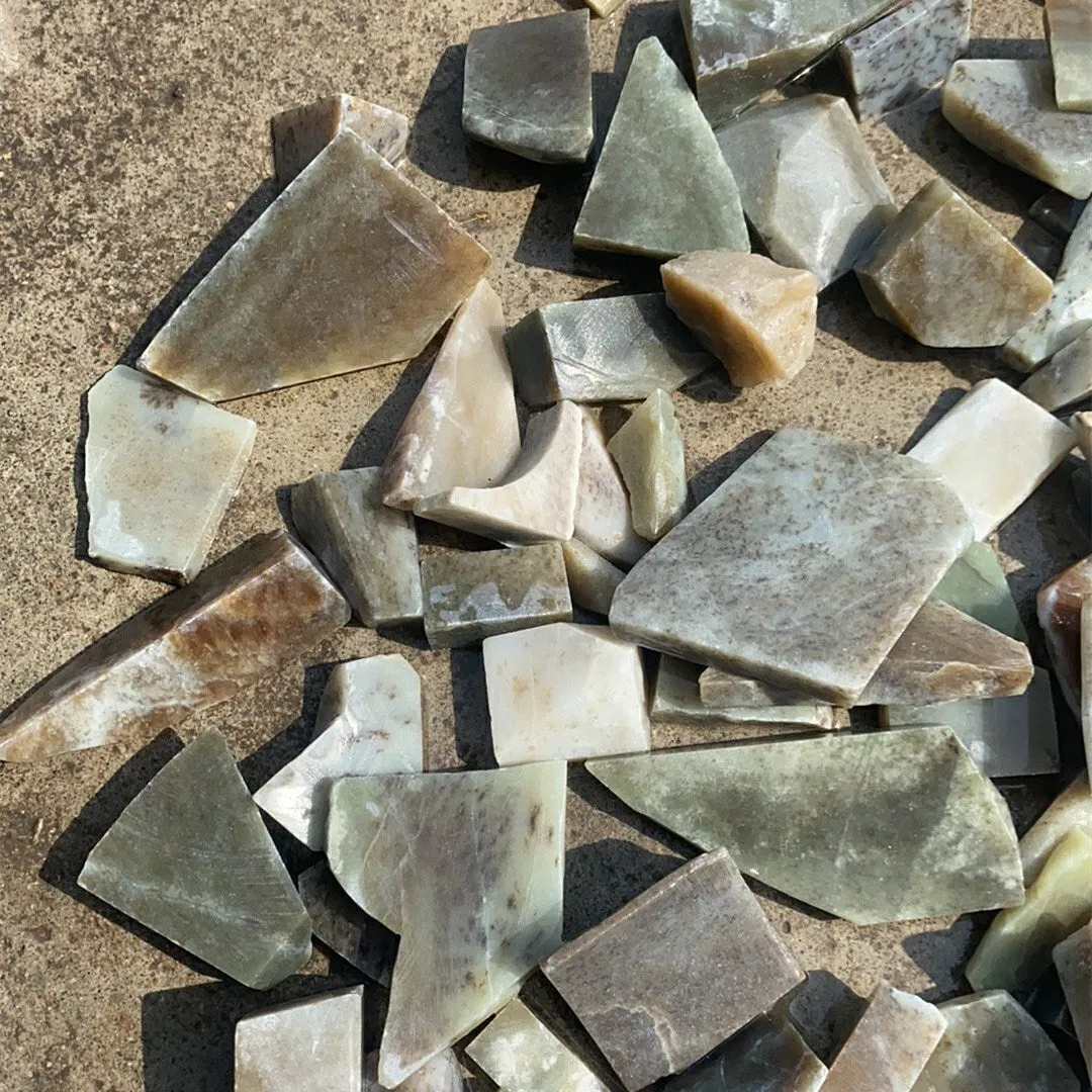 Natural Kunlun Jade Rough Nephrite Remains Around 9.3kg