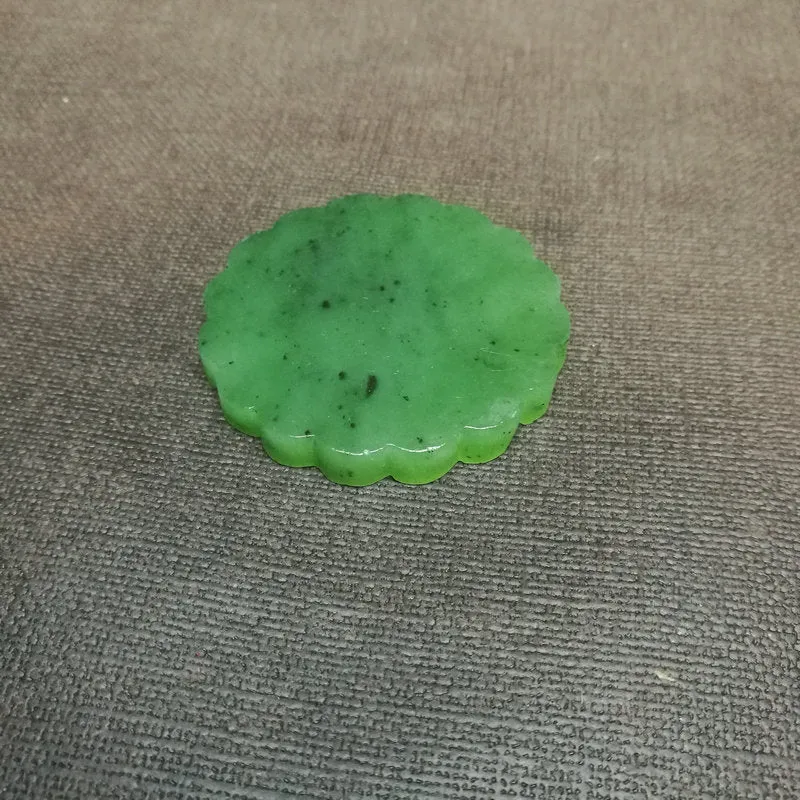 Natural Siberian Jade Rough Nephrite Raw (81g,5.3X1.3cm)