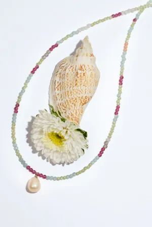 Necklace Sparkle Pearl Summer