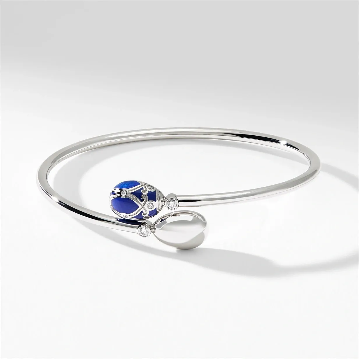 Palais Guilloché Enamel Crossover Bracelet