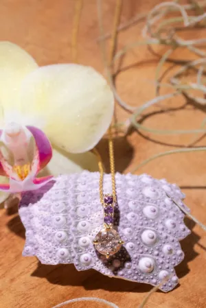 Pendant Luna Sparkle Morganite