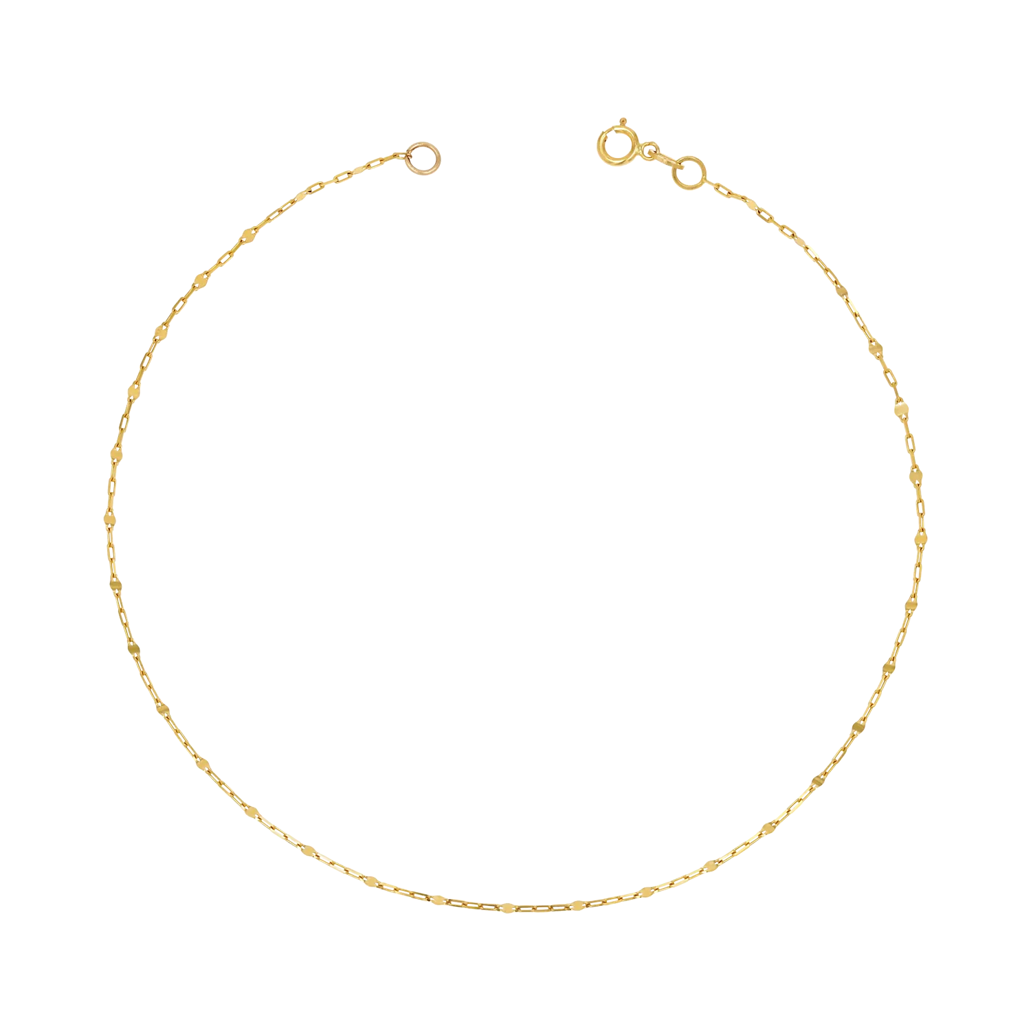Petit Sequin Chain Anklet