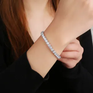 Pretty 5A Cubic Zirconia Crystals Bracelet Chains  for Bridal CK10053
