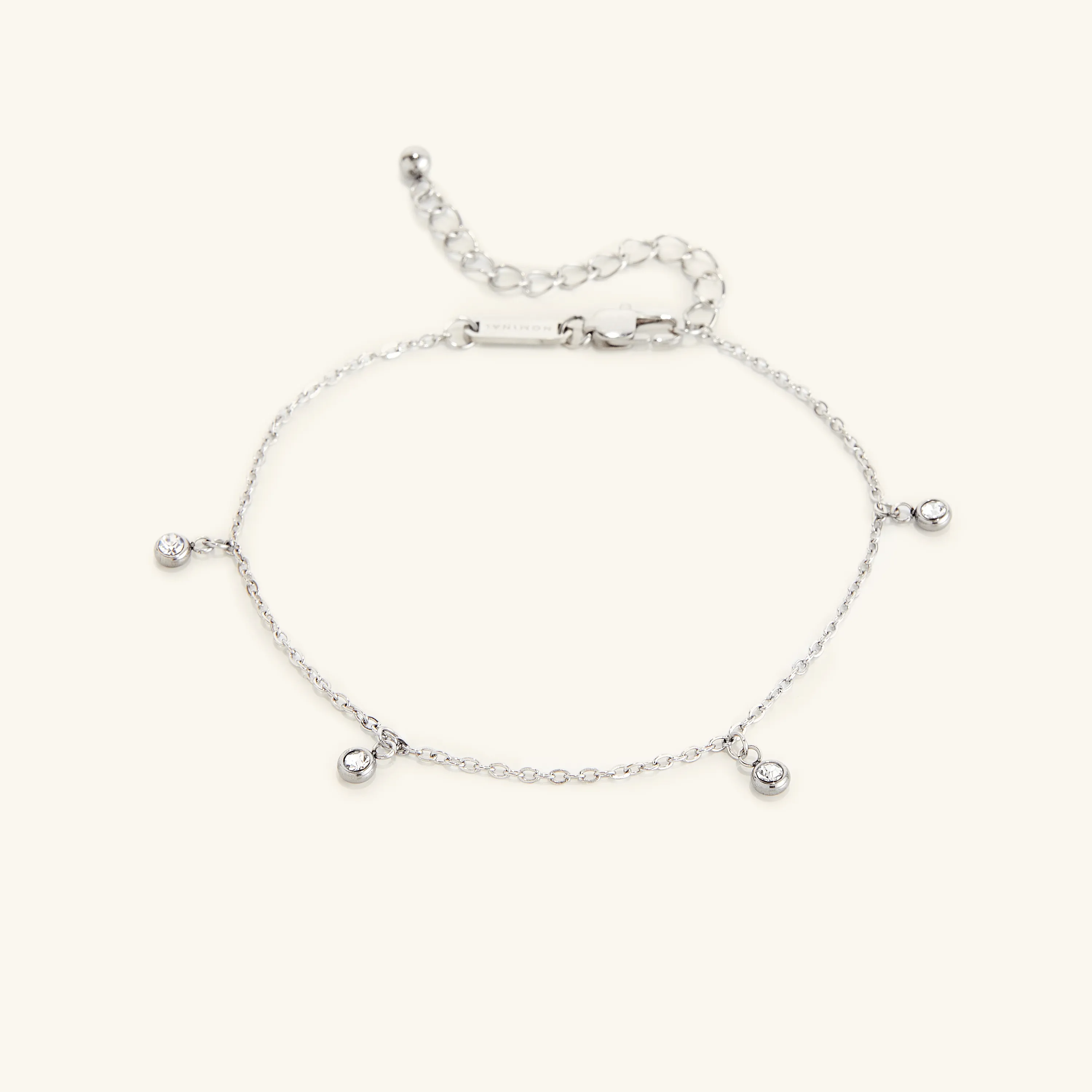 Raining Bezel Anklet