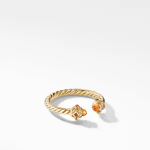 Renaissance Color Ring in 18K Yellow Gold with Madeira Citrine