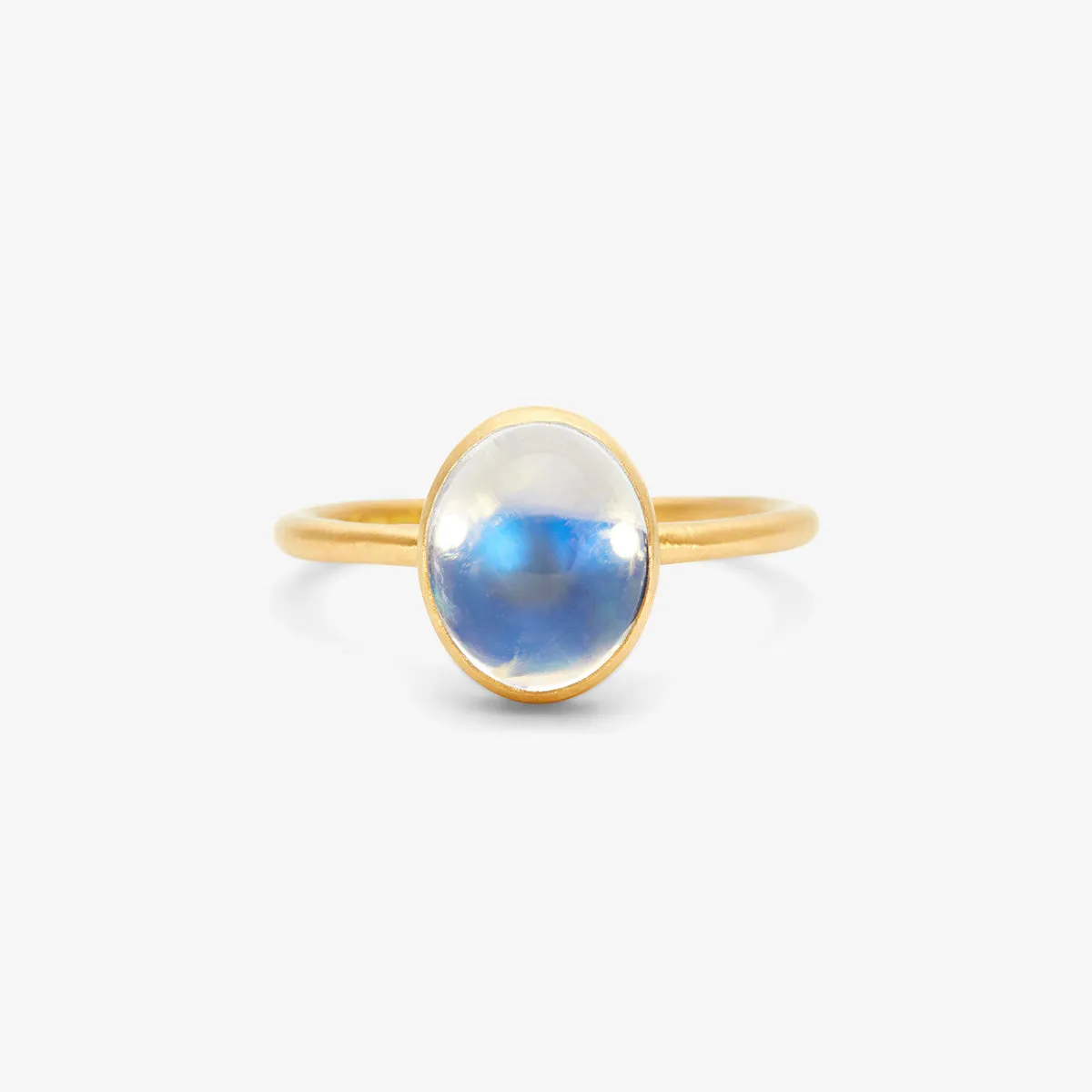 RMR23-OOAK | 3.25 Carat One-of-a-Kind Rainbow Moonstone Ring