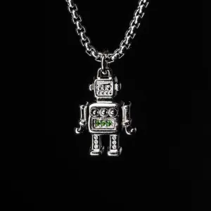 Robot Pendant - SOCIAL BATTERY