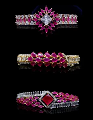 Ruby AD Bracelet x 3 Designs