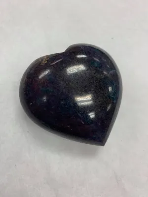 Ruby and Kyanite Heart