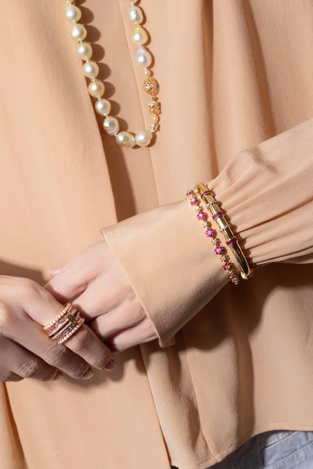 Ruby Kyoto Bracelet