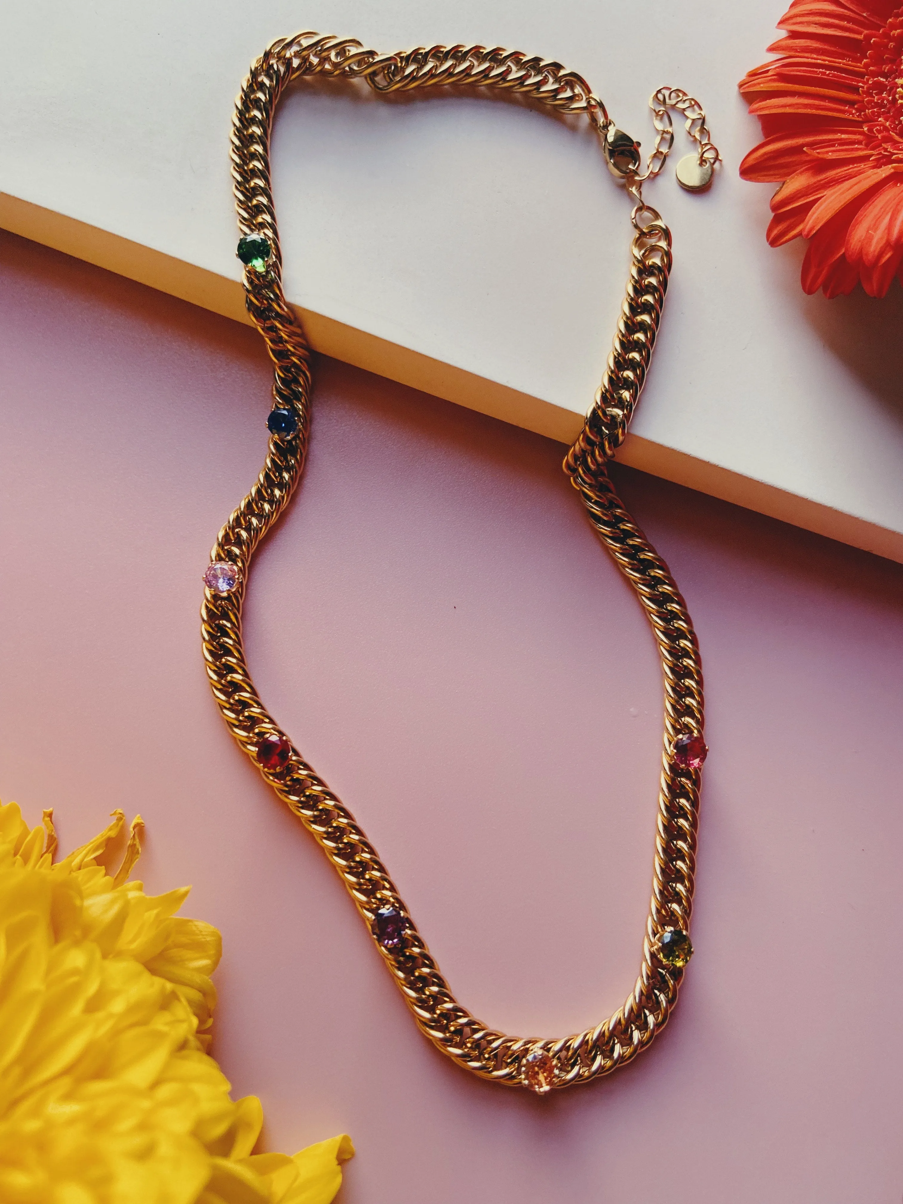 Sahara Necklace in Gold
