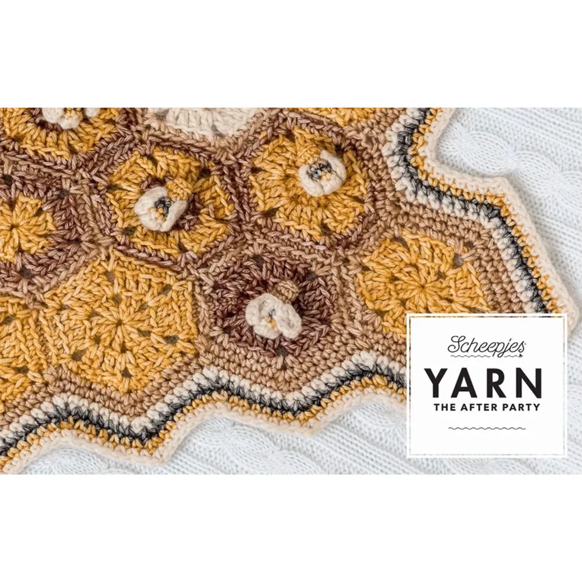 Scheepjes YARN The After Party Patterns - 08 - Honey Bee Blanket